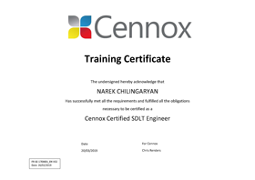 our team certificate