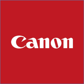 Cannon logotype in box