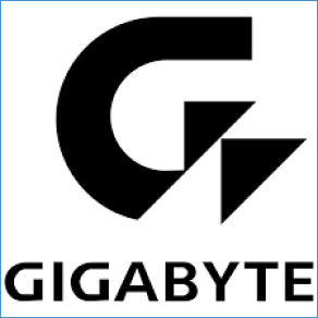 Gigabyte logotype in box